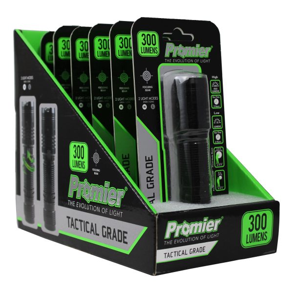 P-300FL-6 24 Promier 300 Lumen Tactical Flashlight Hot on Sale