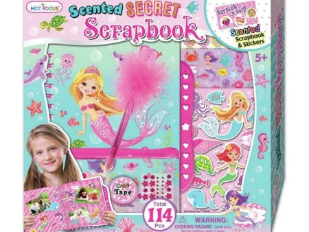 222FDMM HotFocus Scented Secret ScrapbookMermaid Sale