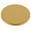 18KPLUMB 18k Yellow Gold Plumb Calibration Disc 18GA (1.02MM) 4.76MM Online Hot Sale