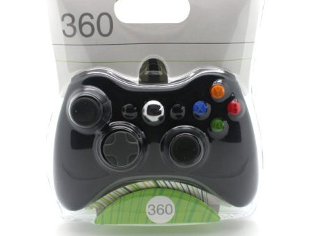 YCED-BX100B Xbox360 Wired Controller Black Online Sale