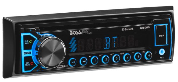 550B Boss Elite Single Din CD MP3 Bluetooth Receiver For Discount