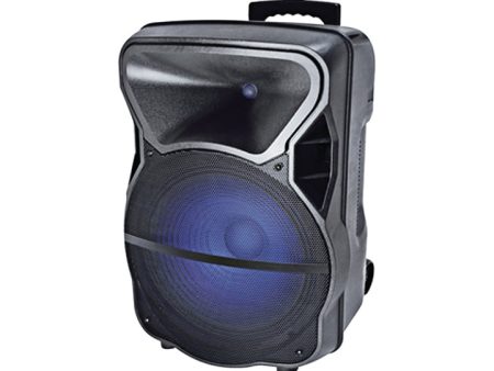 SZC1507BW Studio Z 15 inch Pro ABS Loudspeaker with Microphone Supply