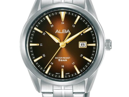 Alba AS9N79X Stainless Steel Mens Watch Cheap