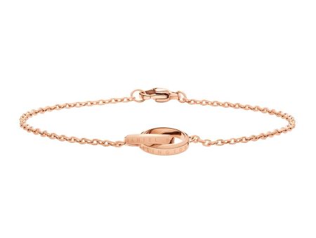 Daniel Wellington Rose Gold Plated Stainless Steel Elan Unity 175mm Bracelet Discount