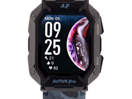 Active Pro Smart Watch Army Grey Edition Online Hot Sale