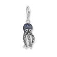 Thomas Sabo Sterling Silver Blue Spinel Octopus Charm Online now