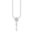 Thomas Sabo Sterling Silver Charm Club Snow Crystal CZ 40-45cm Chain Cheap