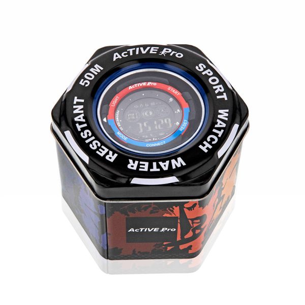 Active Pro 1702 Bluetooth Black Sports Watch Cheap