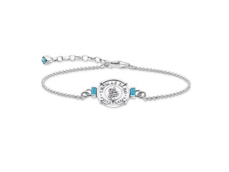 Thomas Sabo Sterling Silver Mystic Island Coin Torq 16-19cm Bracelet Online Sale