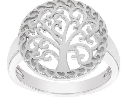 Sterling Silver Tree Of Life Ring Discount