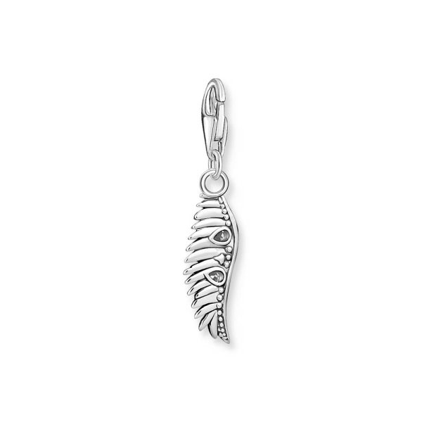 Thomas Sabo Sterling Silver Charm Club Phoenix Wing Charm Online Hot Sale