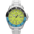 Timex TW2V65300 Harborside Coast Stainless Steel Mens Watch Cheap