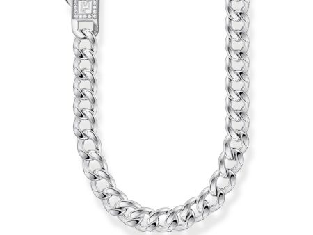 Thomas Sabo Heritage Sterling Silver Curb 45cm Chain For Discount