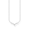 Thomas Sabo Sterling Silver Charm Club Crystal CZ 40-45cm Chain Online now