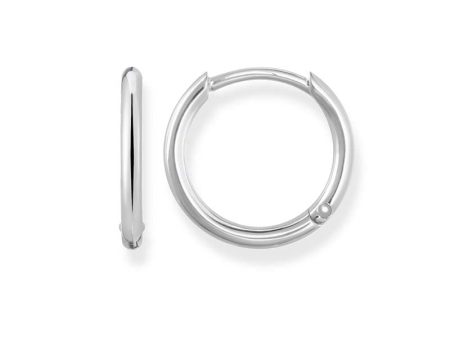 Thomas Sabo Sterling Silver 15mm Hoop Earrings Fashion