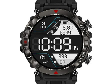 Active Pro Call+ XL Connect Smart Watch with 3 Band Options Black For Cheap