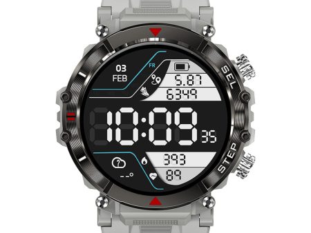 Active Pro Call+ XL Connect Smart Watch with 3 Band Options Grey on Sale