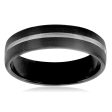 Zirconium 6mm Gents Ring 1.6mm Thick Standard Fit Size Z Discount