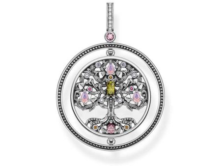 Thomas Sabo Sterling Silver Tree Of Love Rotating Pendant Sale