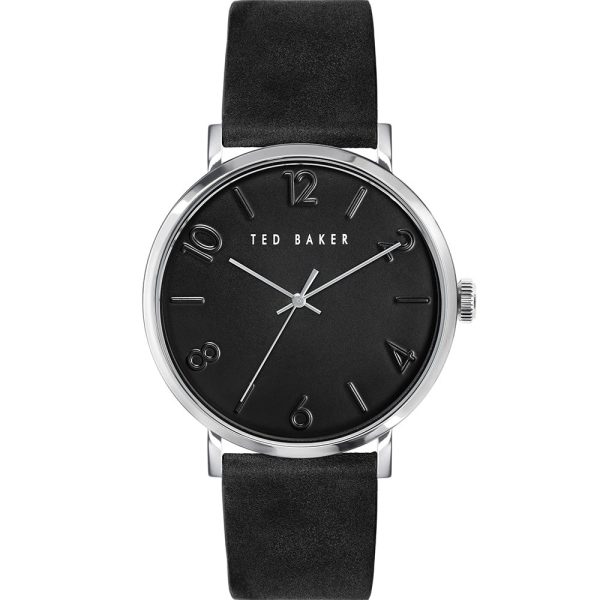 Ted Baker BKPPGF113 Phylipa Black Leather Mens Watch Fashion