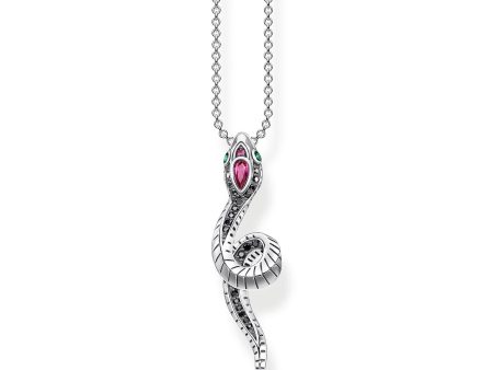 Thomas Sabo Magic Garden Sterling Silver Snake 40-45cm Chain on Sale