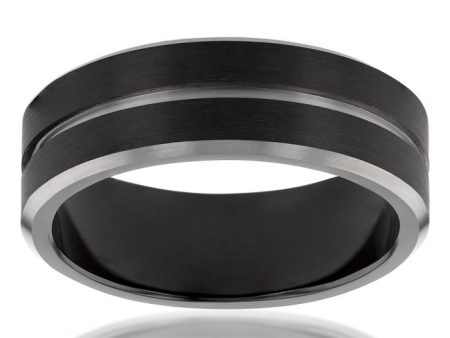 Zirconium 8mm Gents Ring 2.0mm Thick Standard Fit Size Z Supply