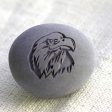 Eagle - Home Decor paperweight collections - Ready to Ship - engraved stone by SJ-Engraving Discount