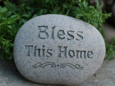 Bless this Home - Garden stone - Housewarming gift - Ready to ship on Sale