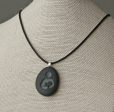 Mothers necklace - Breast feeding symbol - Tiny PebbleGlyph Pendant (c) - Engraved beach stone necklace Sale