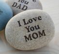 Gift for father, grandpa, mom, grandma ... - I Love You DAD stone paperweight Hot on Sale