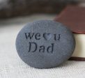 Engraved stone for dad, grandpa... - exclusive design by SJ-Engraving For Cheap