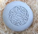 Celtic Design - Home decor - Stone Paperweight - Hand Carved Stone art Online now