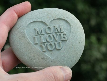 Mom I love you - engraved gift for mother Cheap