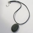 Horseshoe pendant necklace - Tiny PebbleGlyph(c) Pendant - engraved beach stone necklace For Cheap