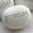 promise - Beach pebble engraved by SJ-Engraving Discount